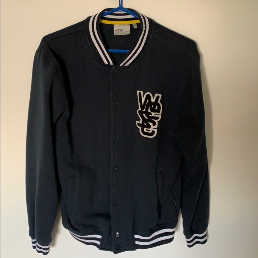 Men’s WESC letterman’s jacket/sweater